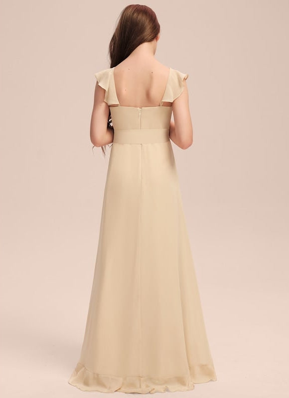 Robe Cérémonie Mousseline Évasée - gallery 2