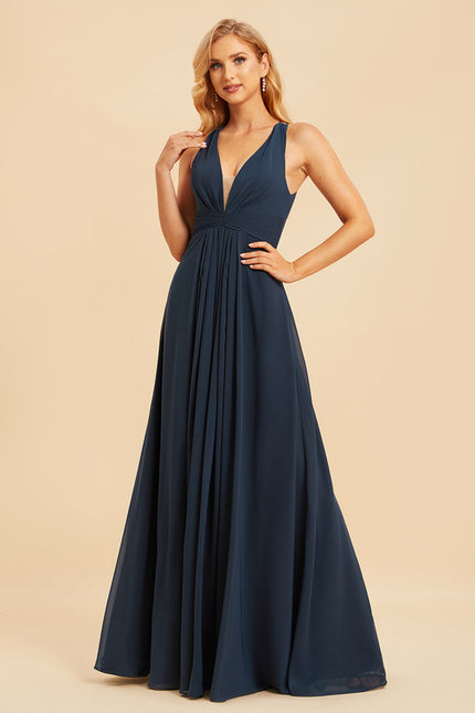 Robe Cérémonie Longue Volants Rose - gallery 4