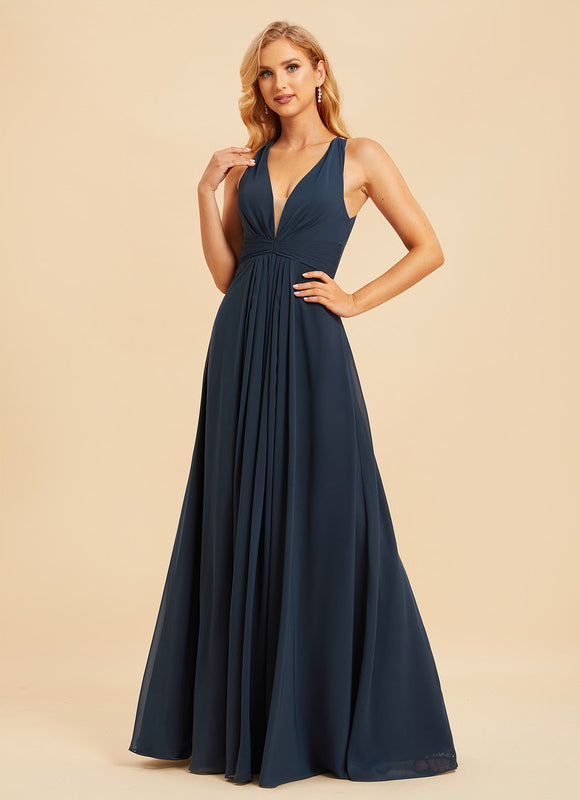 Robe Cérémonie Longue Volants Rose - gallery 4