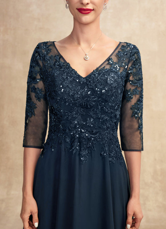 Robe Cérémonie Longue Bleu Royal - gallery 4