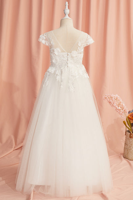 Robe Cérémonie Florale Éthérée - gallery 9