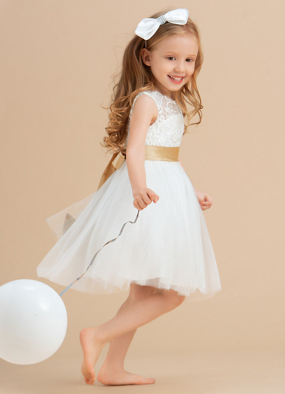 Robe Cérémonie Enchantement Écru - gallery 3