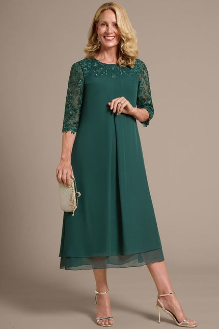 Robe Cérémonie Mère Élégante