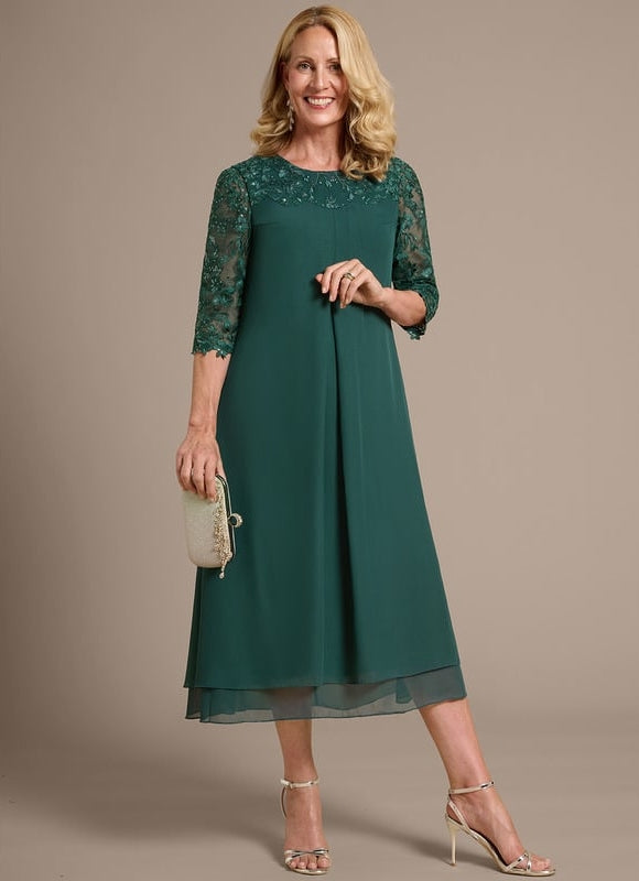 Robe Cérémonie Mère Élégante