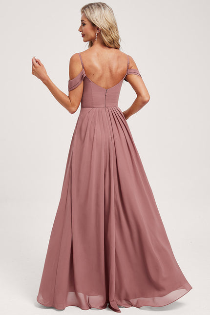 Robe Cérémonie Mousseline Rose - gallery 4