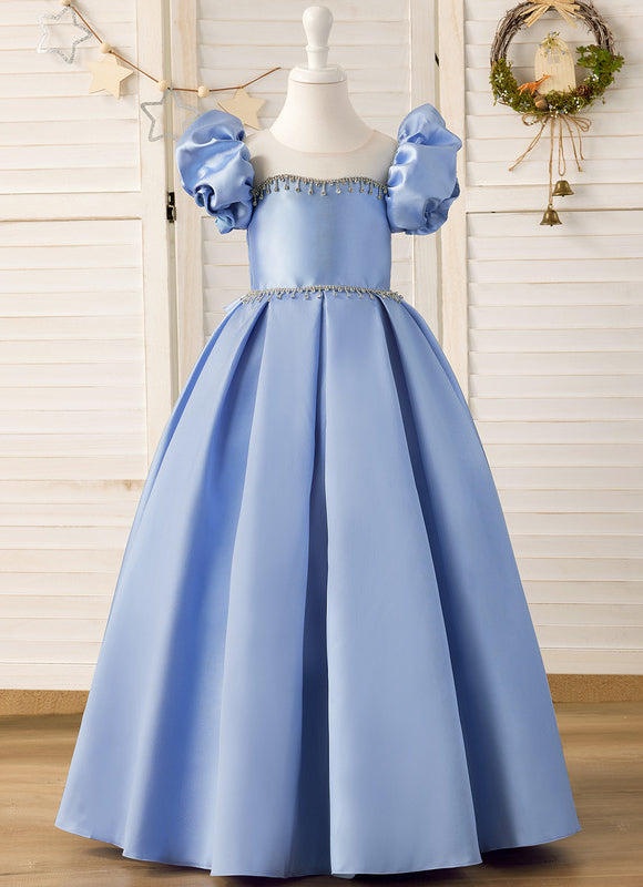 Robe Cérémonie Étoile De Satin - gallery 5