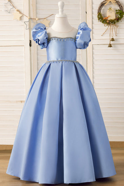 Robe Cérémonie Étoile De Satin - gallery 5
