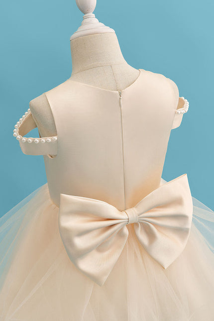 Robe Cérémonie Tulle Crème - gallery 1