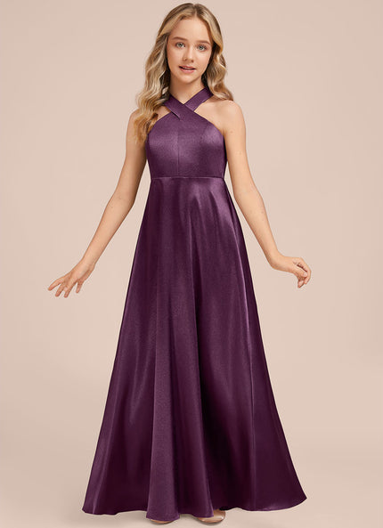 Robe Cérémonie Violette Brillante