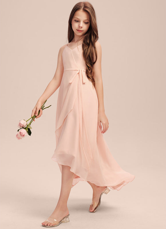 Robe Cérémonie Mousseline Évasée - gallery 6