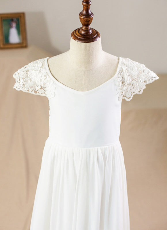 Robe Cérémonie Mousseline Fille - gallery 3