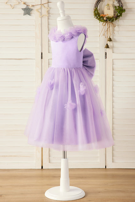 Robe Cérémonie Lavande Éclatante - gallery 4