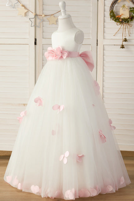 Robe Cérémonie Tulle Fleurie - gallery 3