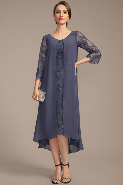 Robe Cérémonie Fluide Brodée - gallery 3