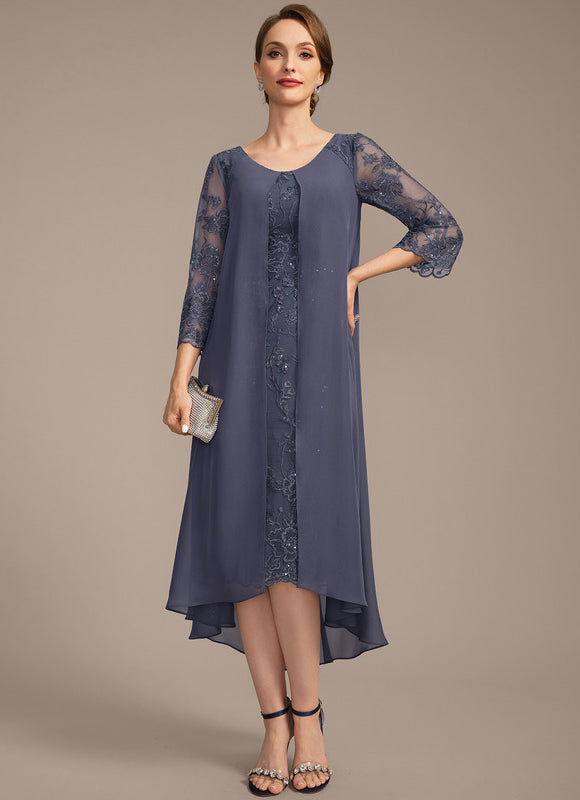 Robe Cérémonie Fluide Brodée - gallery 3