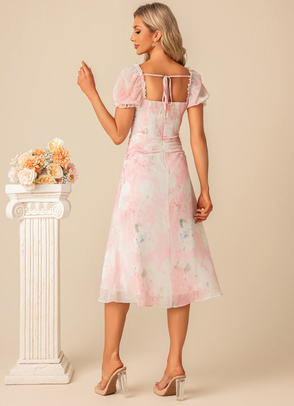 Robe Cérémonie Mousseline Pastel - gallery 2