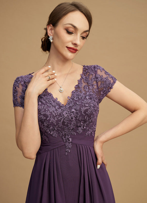 Robe Cérémonie Aérienne Violet - gallery 5