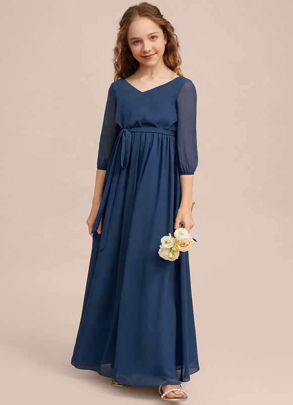 Robe Cérémonie Longue Vert Deau - gallery 2