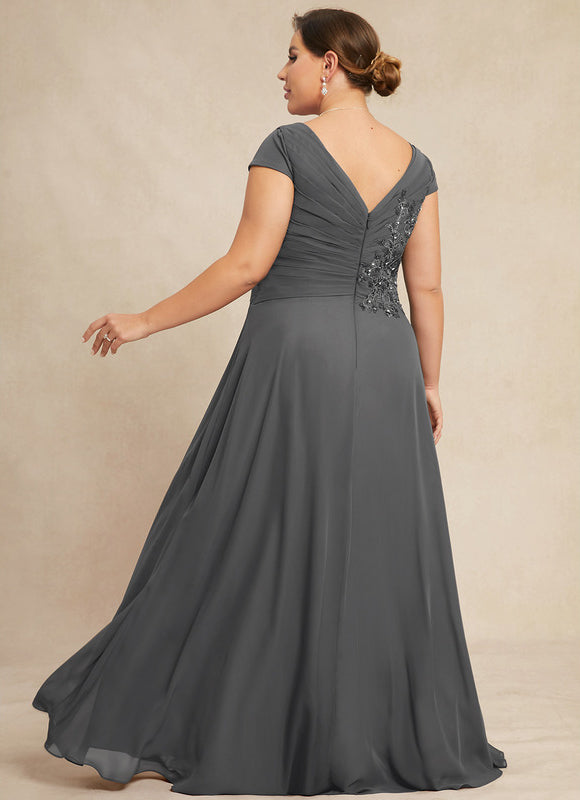 Robe Cérémonie Gris Perle Élégante - gallery 9