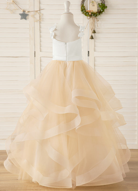 Robe Cérémonie Tulle Dorée - gallery 3