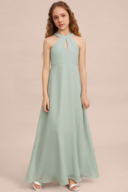 Robe Cérémonie Mousseline Jade - gallery 4