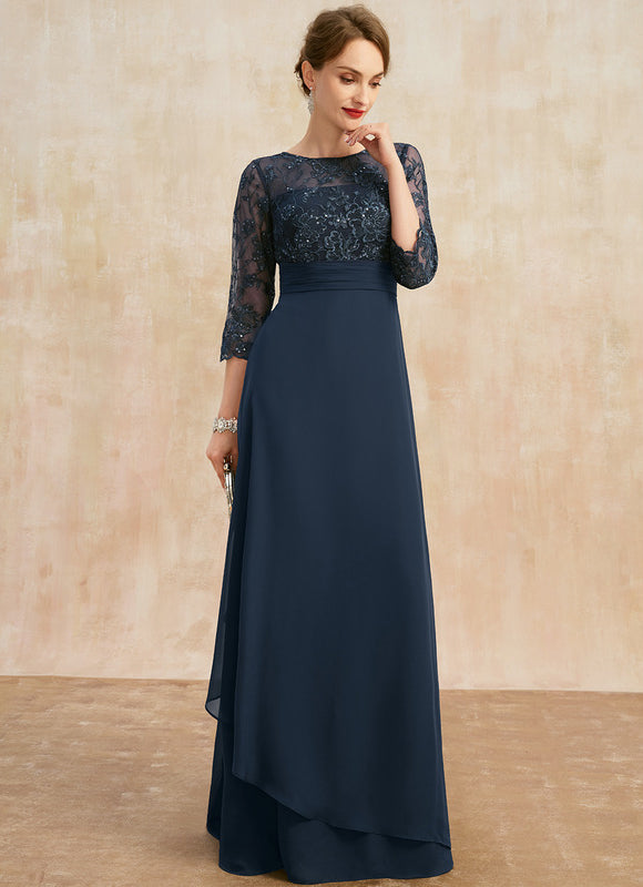 Robe Cérémonie Fluide Marine - gallery 2