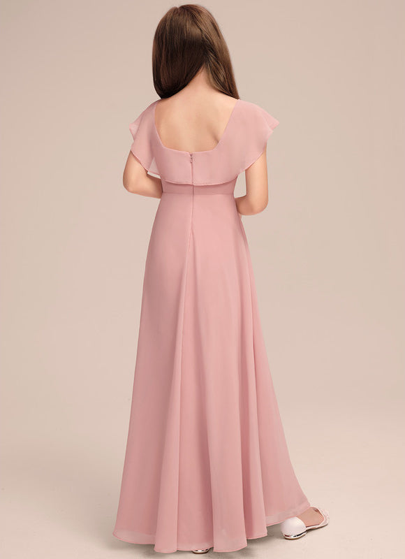 Robe Cérémonie Volants Bordeaux - gallery 4