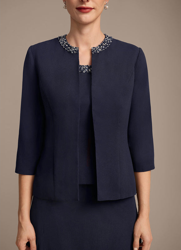 Robe Cérémonie Ensemble Chic Marine - gallery 8