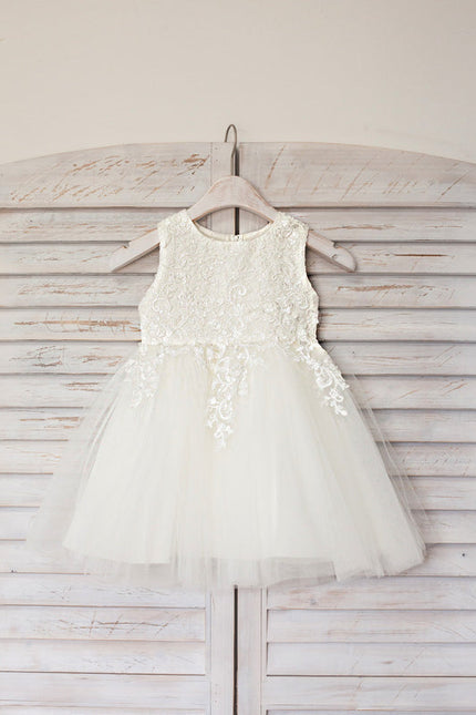 Robe Cérémonie Nuageuse Écrue
