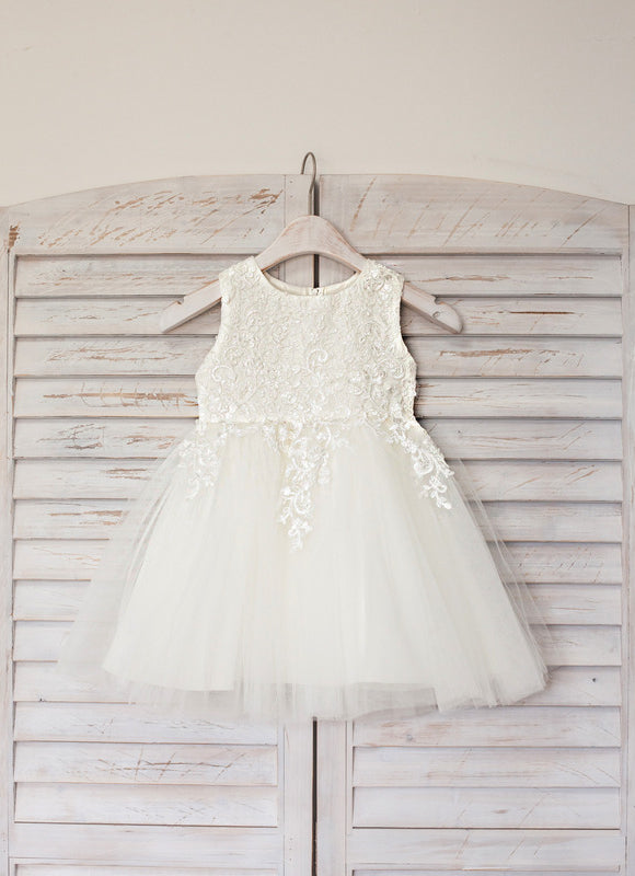 Robe Cérémonie Nuageuse Écrue