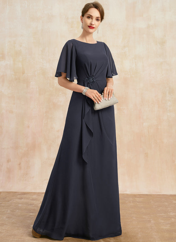 Robe Cérémonie Mousseline Élégante - gallery 4