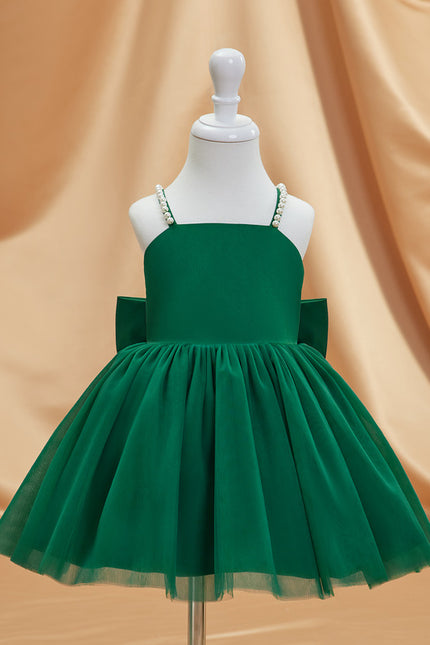 Robe Cérémonie Tulle Vert Émeraude - gallery 4