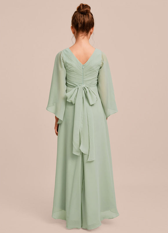 Robe Ceremonie Kaki - gallery 6