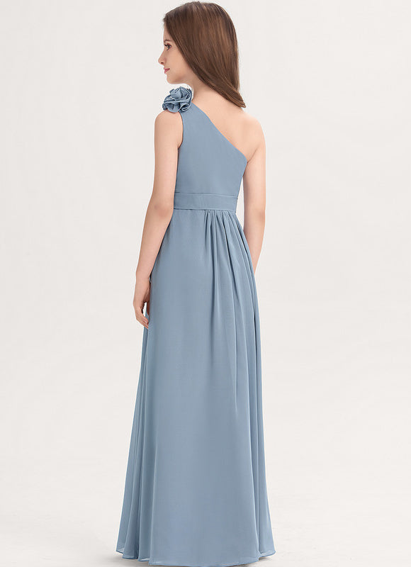 Robe Cérémonie Bleu Poudré Chic - gallery 4