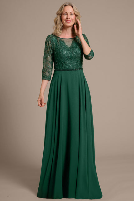 Robe Cérémonie Émeraude Chic - gallery 3