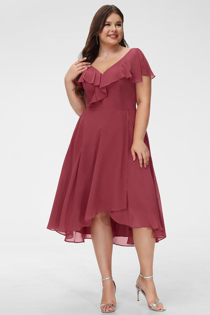 Robe Cérémonie Fluide Marine Élégante - gallery 7