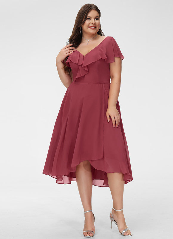 Robe Cérémonie Fluide Marine Élégante - gallery 7