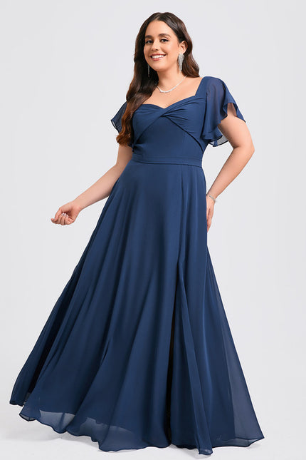 Robe Cérémonie Longue Volants Rose - gallery 6