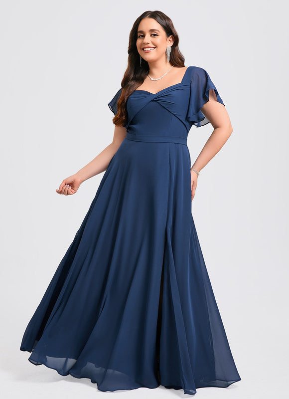 Robe Cérémonie Longue Volants Rose - gallery 6