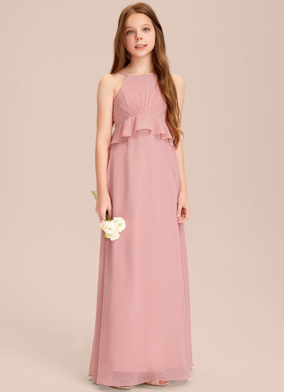 Robe Cérémonie Longue Froncée - gallery 1