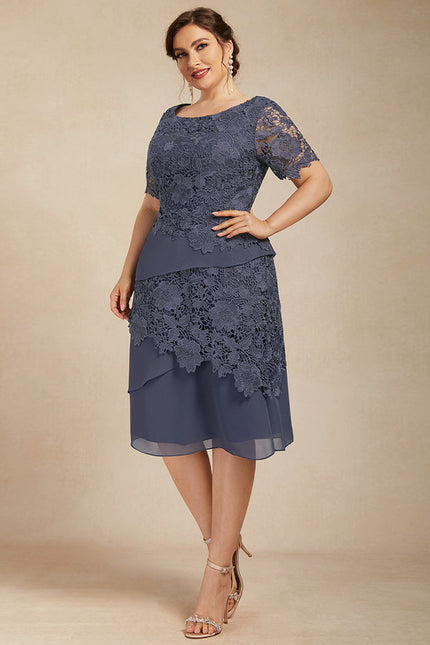 Robe Cérémonie Dentelle Sombre - gallery 9