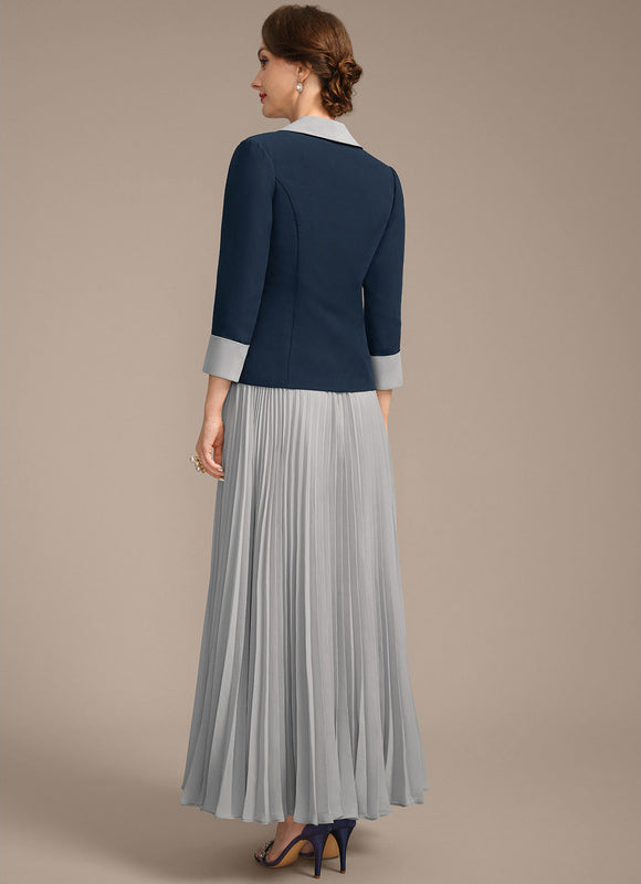 Robe Cérémonie Plissée Élégante - gallery 3