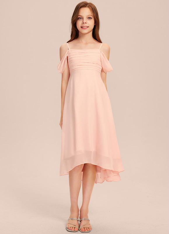 Robe Cérémonie Mousseline Vert Tendre - gallery 5