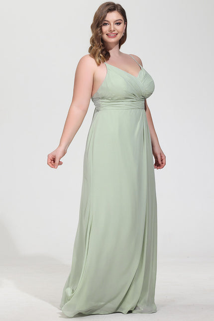 Robe Cérémonie Longue Volants Rose - gallery 8