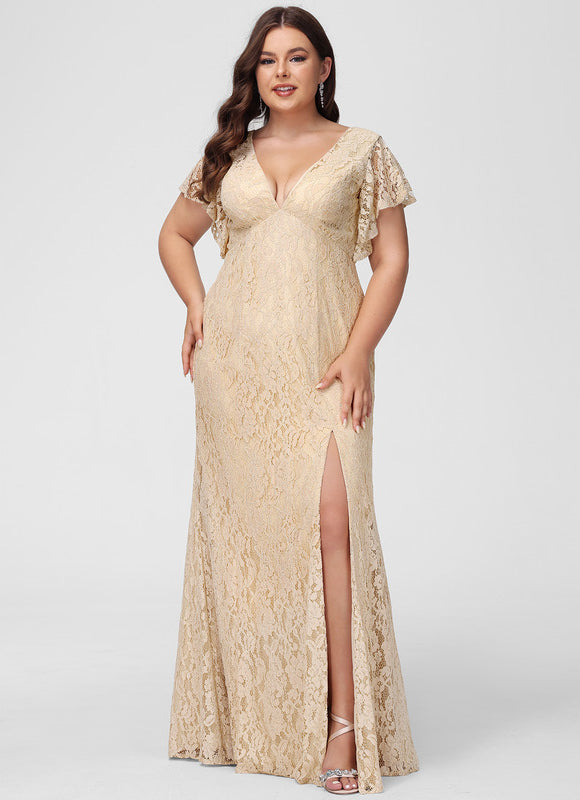 Robe Cérémonie Dentelle Lavande - gallery 6