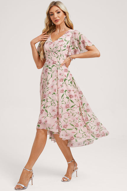 Robe Cérémonie Fluide Marine Élégante - gallery 4