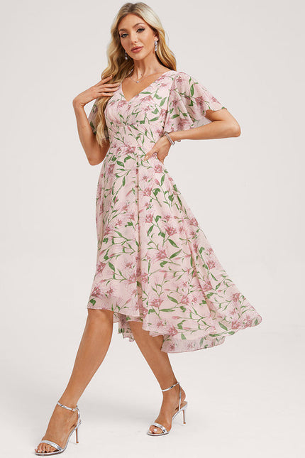 Robe Cérémonie Fluide Marine Élégante - gallery 4