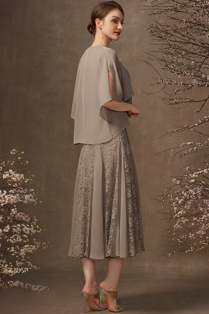 Robe Cérémonie Dentelle Marine - gallery 4
