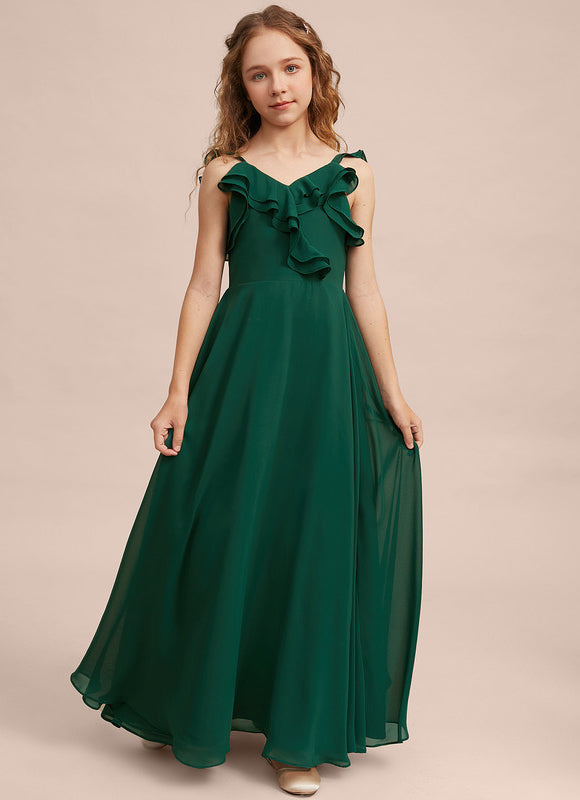 Robe Cérémonie Longue Vert Deau - gallery 5