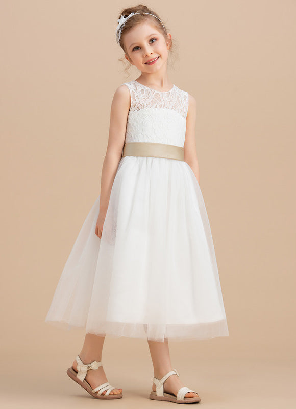 Robe Cérémonie Éclatante Blanche